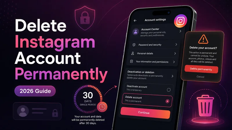 How to Delete Your Instagram Account Permanently