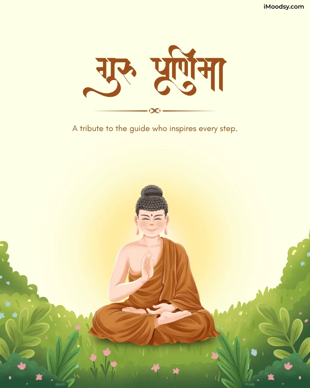 Good Morning Image Guru Purnima