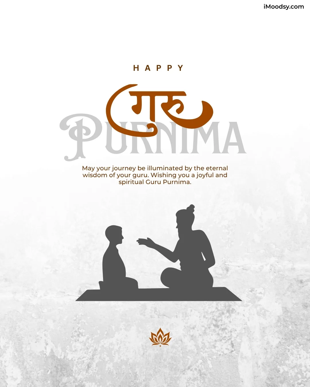 Guru Purnima Teacher Blessing Image