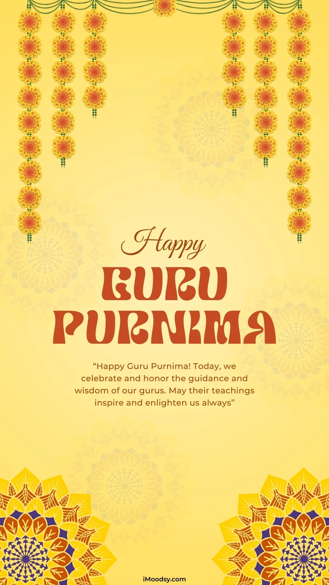 Guru Purnima Reels Story Image