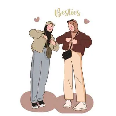Cute friendship DP for WhatsApp