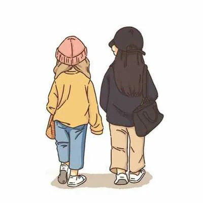 Best friends WhatsApp DP