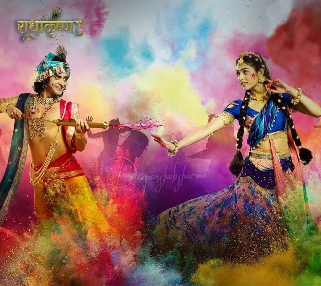 Holi Radha Krishna Serial Images For Whatsapp DP – Radha Krishna WhatsApp DP