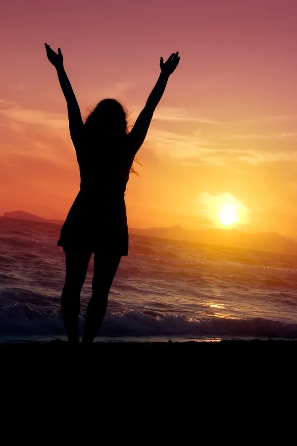 Attractive Happy Girl WhatsApp DP — Cheerful Girl Profile Picture
