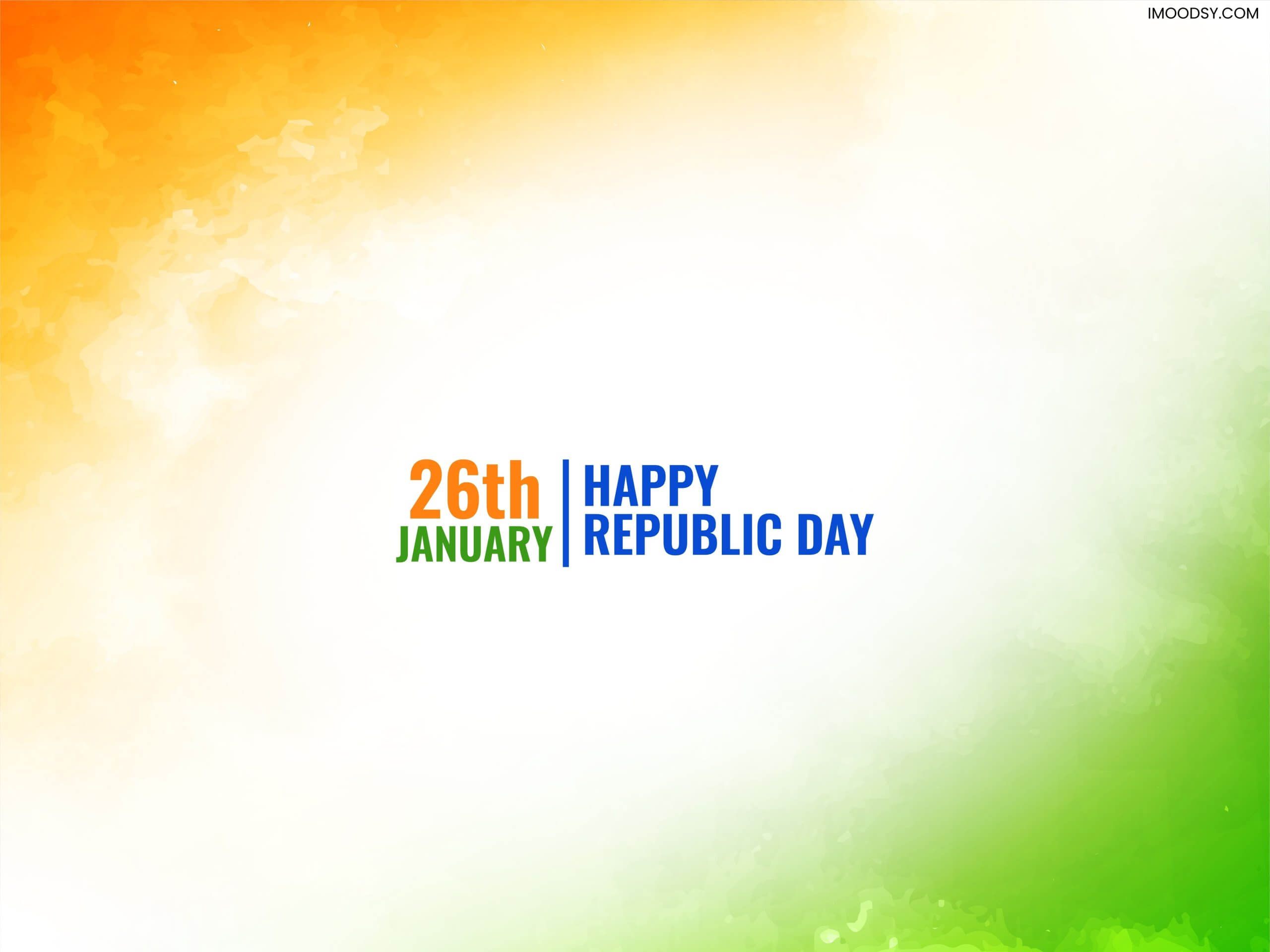 Happy Republic Day Wishes Quotes Images 2026 7 Soft orange and green gradient background for creating custom Republic Day images and quotes.